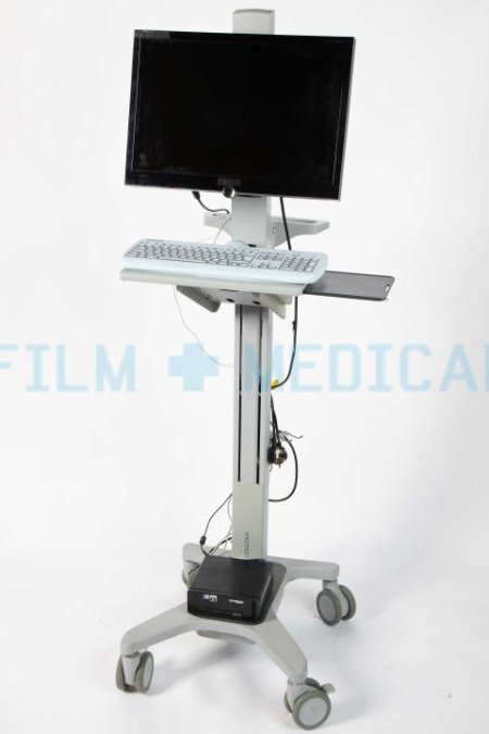 Mobile Hospital Monitor Set up (Work Station)
